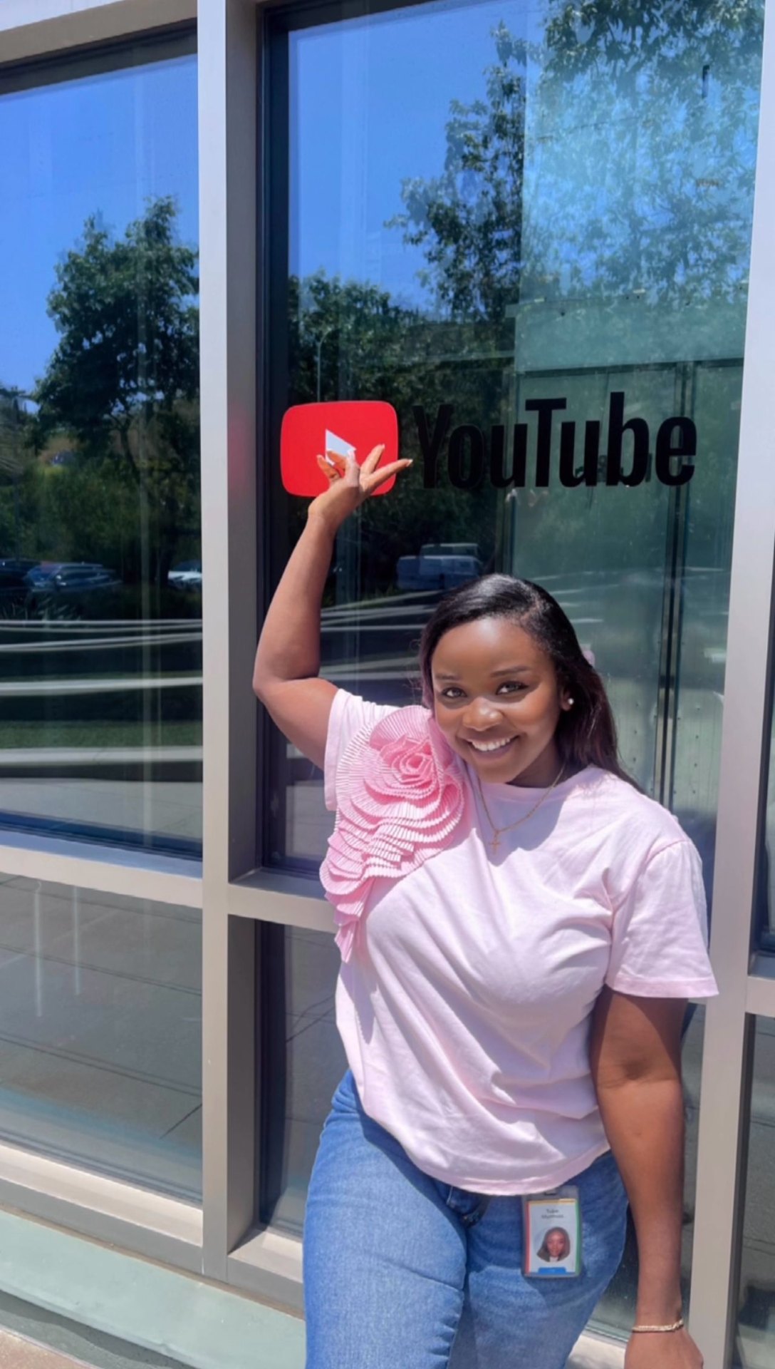 Tobe at YouTube HQ